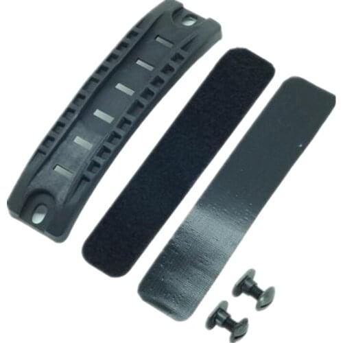 Tactical Helmet Middle Rail ABS material for installation helmet intermediate rail black DE FG