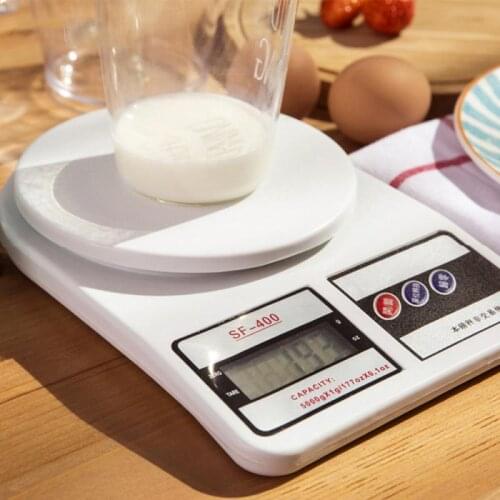 10kg/1g High Precision Electronic Scale Kitchen Scale English Display Household Food Electronic Scales Baking Medicine Scales