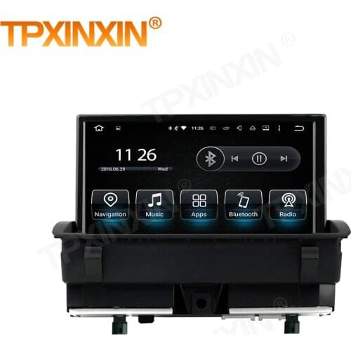 1 Din Carplay Android Radio Receiver Multimedia Stereo For AUDI Q3 2011 2012 2013 20104 2015 2016 GPS Navi BT Recorder Head Unit