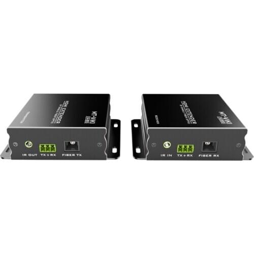MT-VIKI HDMI to Optical Fibre Extender 20KM 1080P Ultra Clear Full HD Video Adapter HDMI Sender Transmitter Receiver 1 Pair