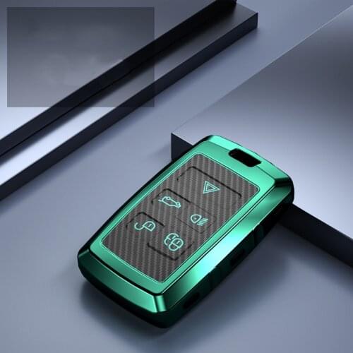 TPU Car Key Cover Full Case For Land Rover Range Rover Sport Evoque Velar Discovery 5 2018 2019 2020 Auto Protective Accessories