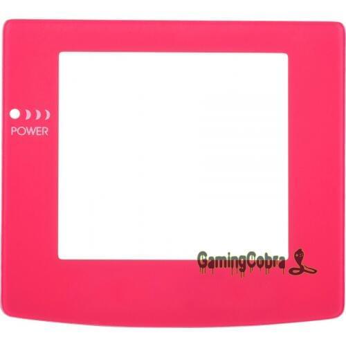 Rose Red Replacement Plastic Protective Lens Screen for GameBoy Color GBC - GCAJ0020GC