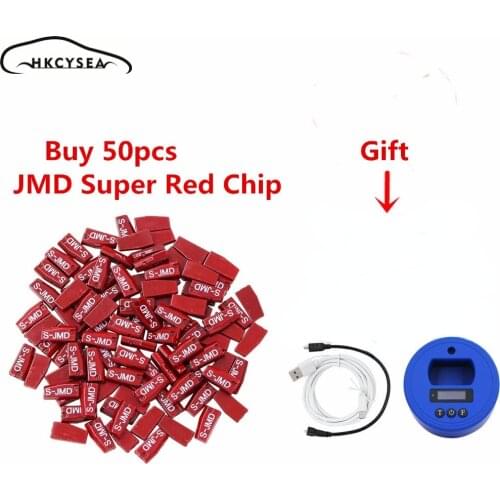 HKCYSEA Buy 50pcs JMD Super Red Chip Get One Free JMD EBaby Remote/Chip Generate Similar to Handy Baby