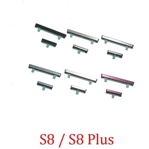 Power Volume Button For Samsung Galaxy S8 Plus G950 G955 Original Phone Housing Frame Chassis Bixby On Off Key Push Button Part