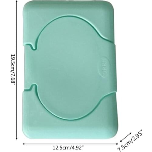 Wipes Dispenser Tissue Storage Box Case Desk Wet Wipes Dispenser Holder with Lid