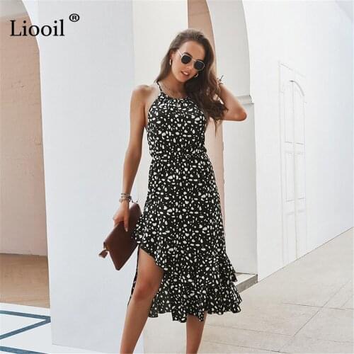 Liooil Summer Midi Dresses