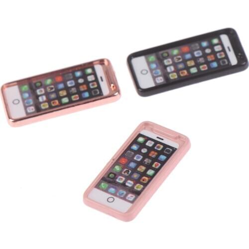 Mini Resin Mobile Phone Model Simulation Toy For Doll House Decoration 1/12 Dollhouse Miniature Accessories