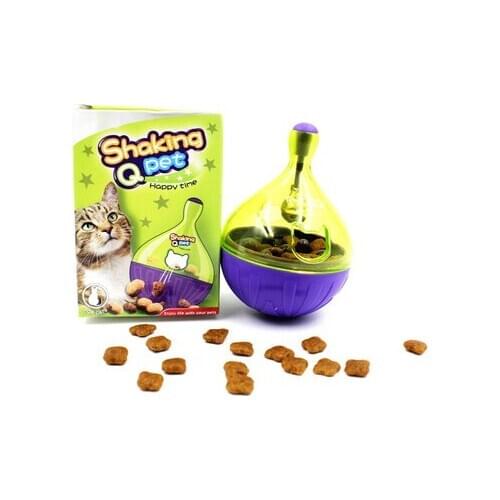 Dog Leak Food Ball Educational Toys Tumbler Dog Food VIP Cat Pet Solving Boring Time Lost Food Pet Production Funny Intereactive
