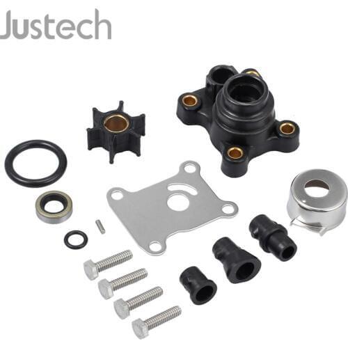 Justech Impeller Water Pump Repair Kit Water Pump Kit 394711 0394711 For 9.9hp & 15hp Johnson/Evinrude