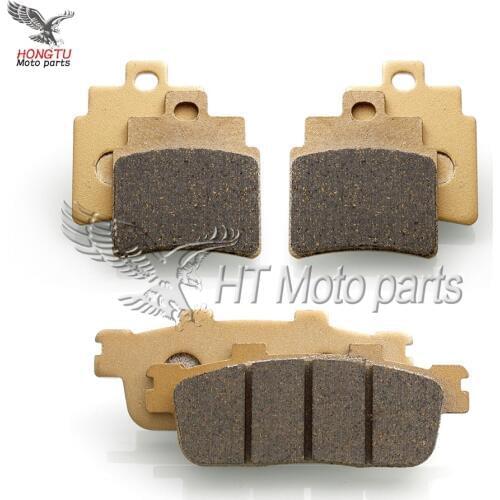 Motorcycle Front Rear Brake Pads For SYM GTS 125i Joymax 10-15 GTS 125i Sport GTS 250 250i 09-15 GTS 300/Joymax 08-15 GTS 300 i