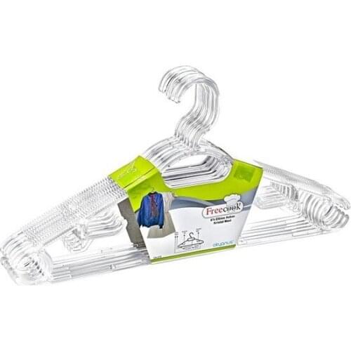 Modern Mpa Maxi Size Lükskristal Clothes Hanger 6 Pcs