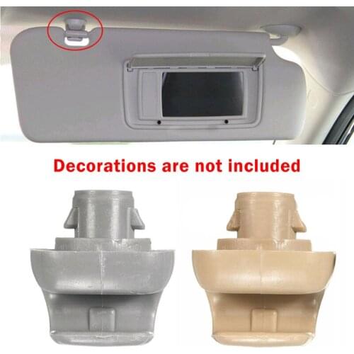 2 Pcs Universal Car Sun Visor Clip 88217S01A01ZA for Honda 98-07 Accord 96-04 Civic 07-11 CR-V 03-05 Element Car Styling