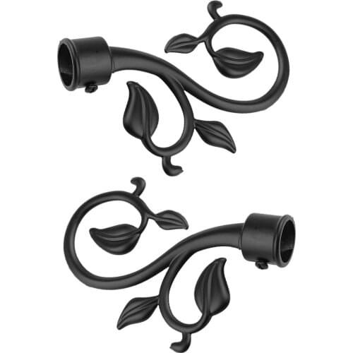 4Pcs Vintage Retro Decorative Curtain Rod/Pole Finials Window Blind Pole Cap