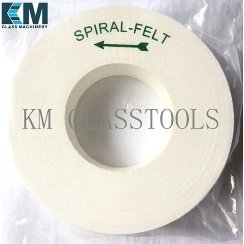 High Quality! Felt Polishing wheels P9C-FELT-150x35x70(Hole)mm,for Glass Edge Final Polishing