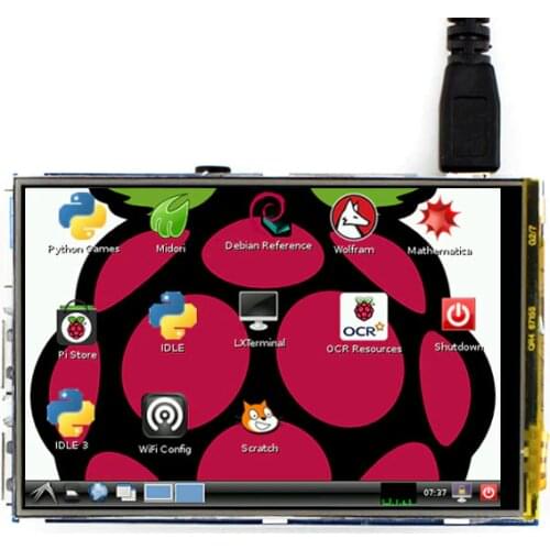 Waveshare 3.5inch RPi LCD (A) Display Module TFT 320*480 Resistive Touch Panel Support Pi Zero/Zero W/Zero WH/2B/3B/3B+/4B