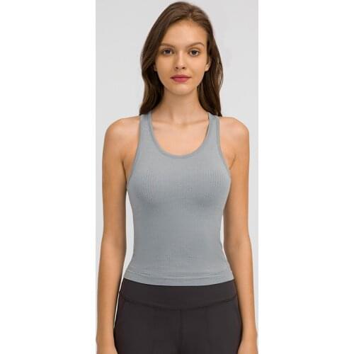 Womens Tube Top Sport Bra Breathable Top Bra and Blouse Two-in-one Sportswear Gym Jogging Bralette White High Impact Sports Bra