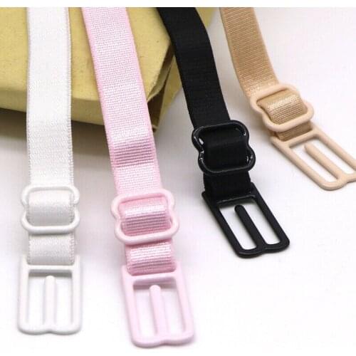 1PC Women Non Slip Elastic Adjustable Bra Strap Holder Buckle Detachable Skid-proof Buckle Female Invisible Shoulder Straps