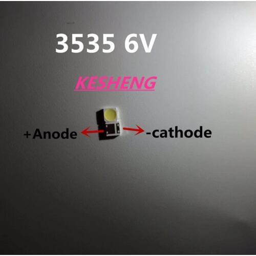 3000PCS New and original LED 2w 6v 3535 for LG Innotek Ypnl-LED Cool white backlit LCD screen for TV applications 3000PCS