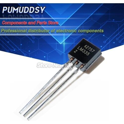 5PCS NSC LM335 LM335Z TO-92 Precision Temperature Sensor IC