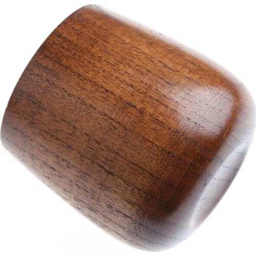 Wooden Cup Primitive Handmade Natural Wood Coffee Beer Juice Milk Tea Mug T84F