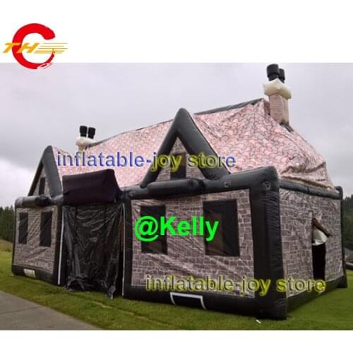 11x6x6mH giant Inflatable Bar Tent with Free Blower, Inflatable Pub Tent / Inflatable Pub House / irish inflatable marquee inn
