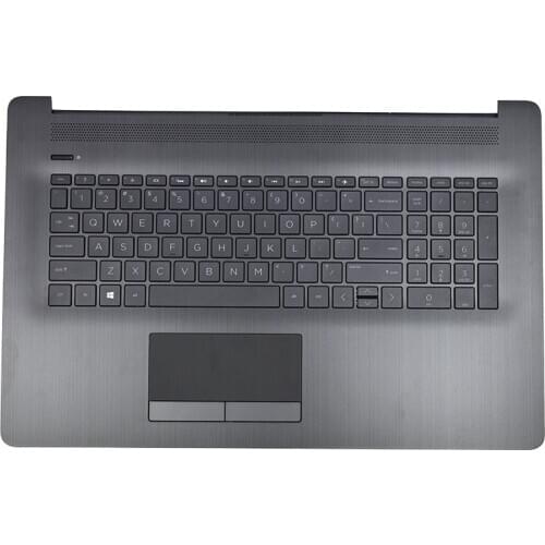L22750-001 Original NEW For HP 17-BY 17-CA Laptop Palmrest Upper Case With Touchpad Backlit Keyboard US