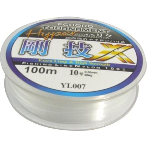 SODIAL(R) 10# 0.55mm Diameter 100M Thread 35Kg 77.1lb Fishing Line Spool
