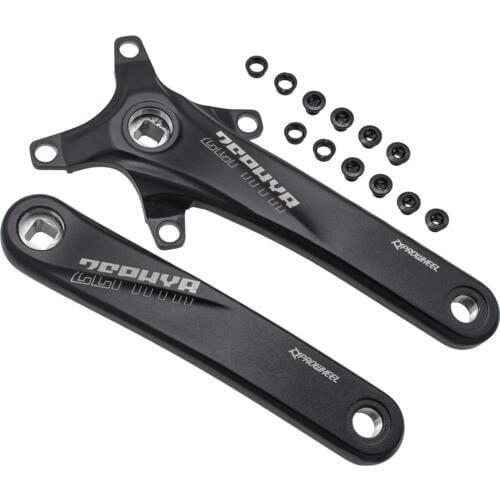 MTB Bike Square Hole crankset sprocket 104BCD 170mm 175mm Crank 32T 34T 36T 38T Round Narrow Wide