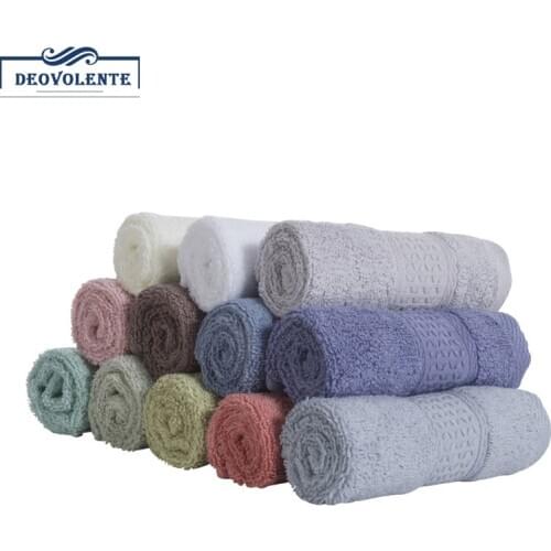 1PC/3PCS 33x33cm 100% Cotton Square Bath Towel for Bathroom