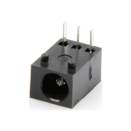 100pcs DC-003A DC Power 3Pin Supply Socket Connector DC003 needle 1.3mm DC-003 3.5*1.3 mm