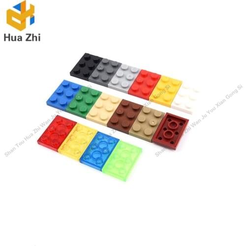 10PCS 3021 Plate 2 x 3Building Blocks Parts MOC DIY Education Build Toys Brick