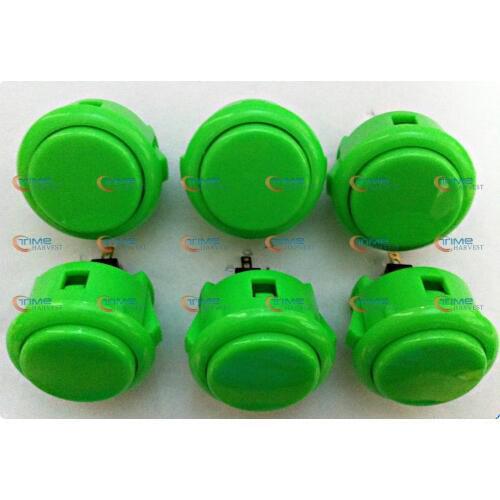 6 pcs 100% Official Original Sanwa OBSF-30 Push Button for Arcade Game Machine accessories/Arcade game machine parts
