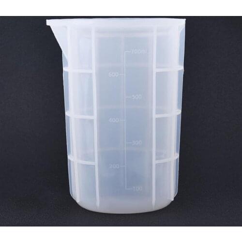 750ml Silicone Measurement Cup For DIY Crystal UV Epoxy Resin Mold Jewelry Making Tools Handmade Crafts Accessories