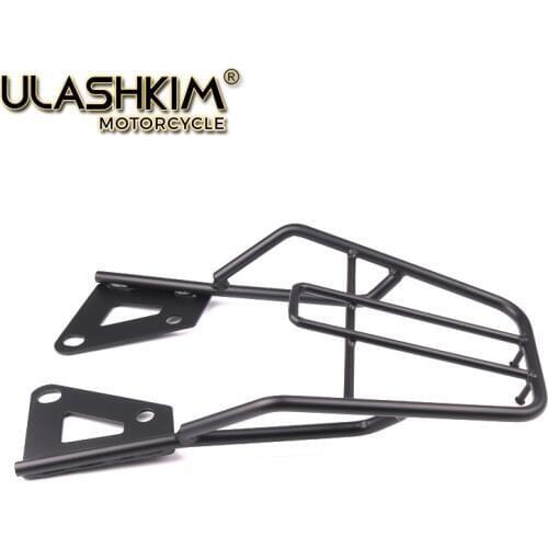 Motorcycle Black Luggage Carrier Rack Support Holder Saddlebag Cargo Shelf Bracket Kit For Honda MSX125 msx 125