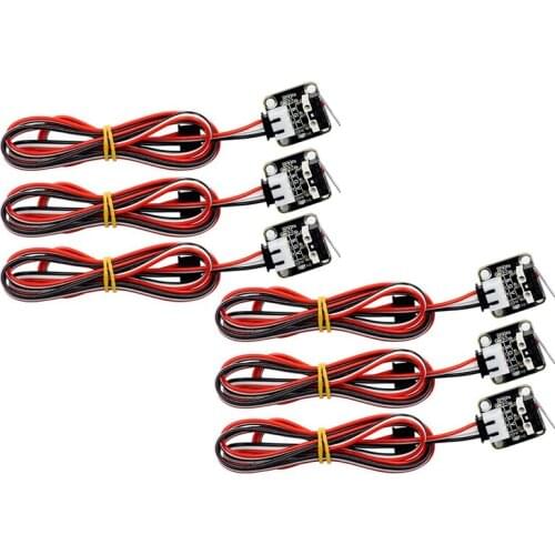 For CR-10 Accessories ENDSTOP Stroke Collision Switch Plug-in Control Limit Switch 3D Printer Accessories(6 Pcs)