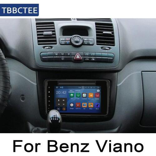 For Mercedes Benz Viano 2004~2006 NTG AutoRadio Android Car DVD Player GPS Navigation BT Wifi Map Multimedia system Stereo MAP