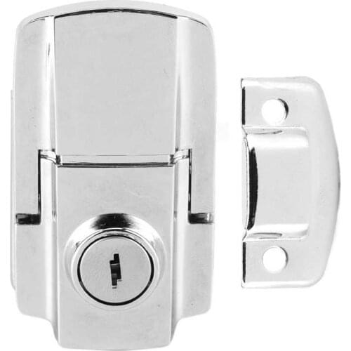 Motorcycle Rear Trunk Lock Anti-Theft with 2 Keys Modification Accessories Fit for Big Sheep Motorcycle Modification Parts