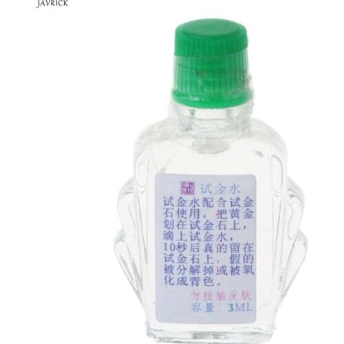 JAVRICK Acid Testing Water Practical Acid Test Kit Silver Platinum Gold Testing Touchstone Jewelry Tool Set