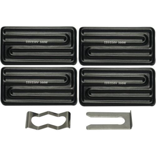 4PCS/LOT BGA rework station 120x60mm 300W Infrared ceramic heating plate for soldering welding machine Honton R392 R490