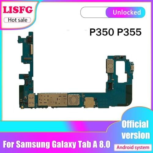 Good Tested For Samsung Galaxy Tab A 8.0 P350 P355 Motherboard,For Samsung Galaxy Tab A 8.0 P350 P355 Logic Board Mainboard