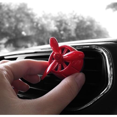 Car Air Freshener Aromatherapy Aircraft Propeller Air Outlet Fragrance Flavor Perfume Clip Car Air Purifier Car Accessories