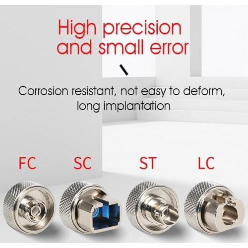 OTDR transfer connector FC ST SC LC adaptor OTDR Fiber Optic Connector For Optical Time Domain Reflectometer Fiber Adapter