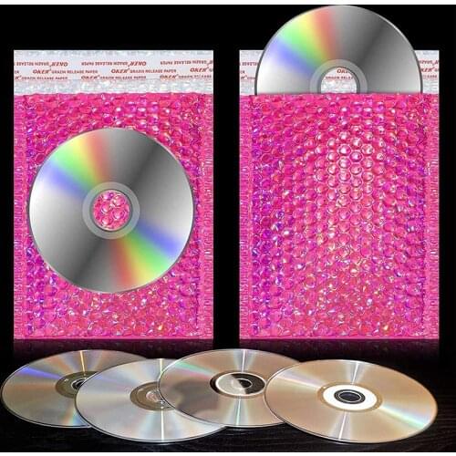 Big Size Rose Red Bubble Bag 50Pcs Gift Envelopes Bags For Packaging for Mailer Gift Packaging Self Seal Bag Bubble Padding