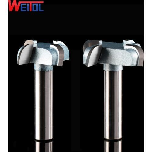 Weitol free shipping 1 pcs 12.7mm Model T arc cutter Woodworking cutting to CNC engraving knives trimming machine dedicated