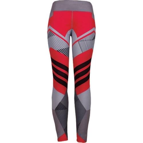 Fashion fitness geometric print legging women push up slim yoga sweatpants push up fitness pants slim fitness exercise pants