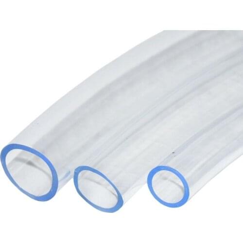 1/2" 3/4" flexible garden hose 16mm 20mm 24mm White transparent expandable garden irrigation hose watering water pipe 5m