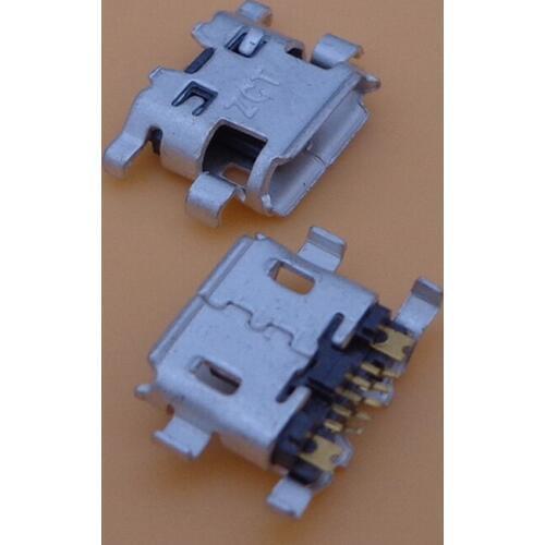 10pcs Micro USB 7 pin jack for Sony Ericsson R800 Z1 Z1i charging port micro mini USB jack socket connector for BlackBerry 9800