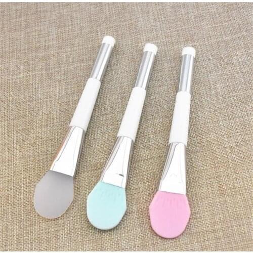 2 in1 Professional Makeup Brushes Face Mask Brush Silicone Gel DIY Cosmetic Beauty Tools Wholesale