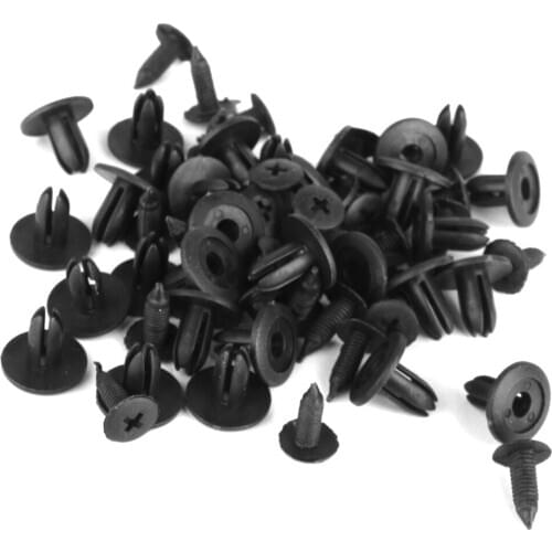 30 Pieces Nylon Bumper Fender Molding Rivet Fastener Clip for GM 90467-06017