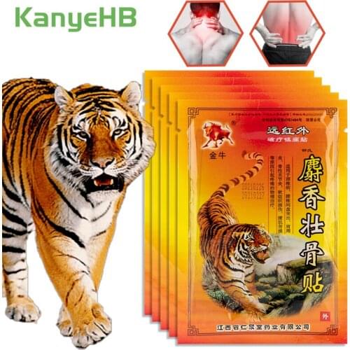 40pcs/5bags Tiger Balm Herbal Medical Arthritis Joint Pain Patch Pain Killer Body Back Shoulder Neck Relaxation Pain Plaster